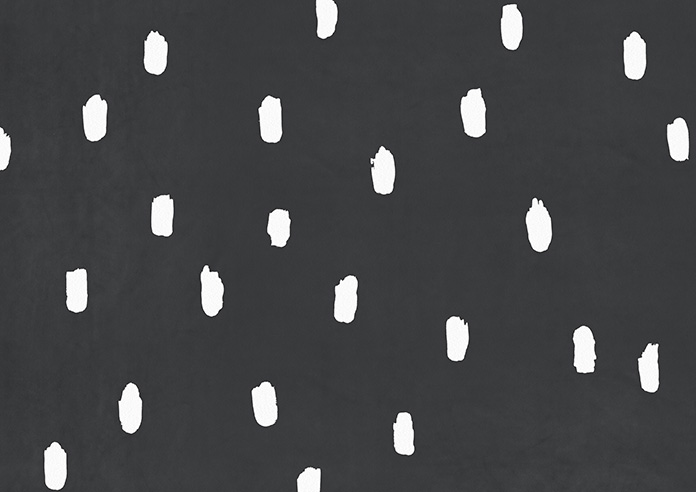 Ink Spots, Black and White - Roman Blind - Image 7